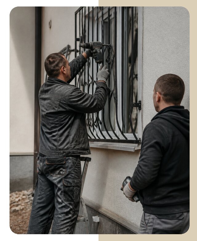 Установка наружных решеток в Ульяновске от 5040 р. | Дверной